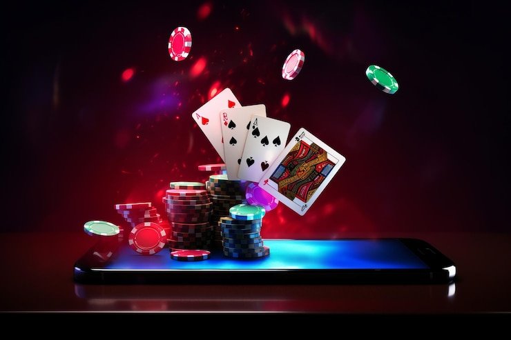 Pengguna mobile membaca promo aplikasiqq